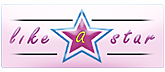 grafický návrh loga projektu Like a Star